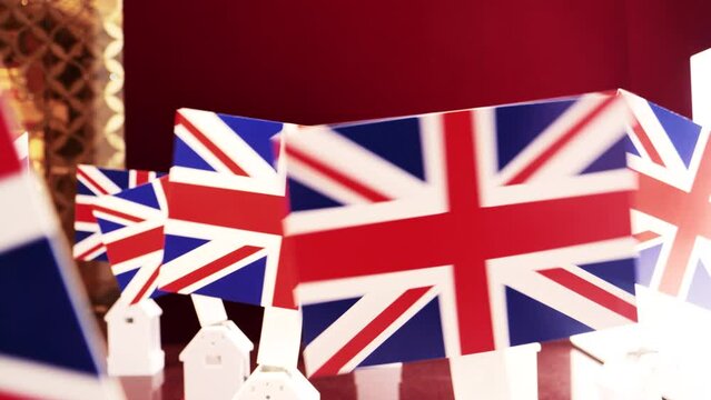 Souvenir Union Jack or Union Flag the de facto national flag