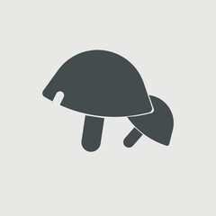 Mushroom vector icon illustration sign