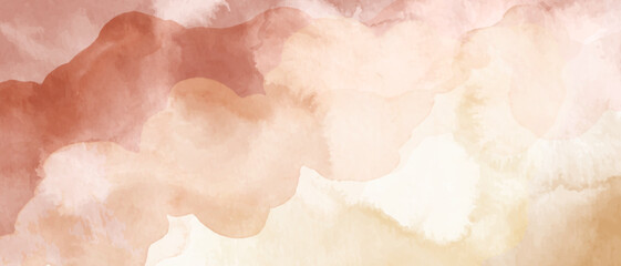 Fototapeta premium Elegant marble, stone texture. Watercolor, ink vector background collection with white, brown, pink, beige for cover, invitation template, wedding card, menu design. 