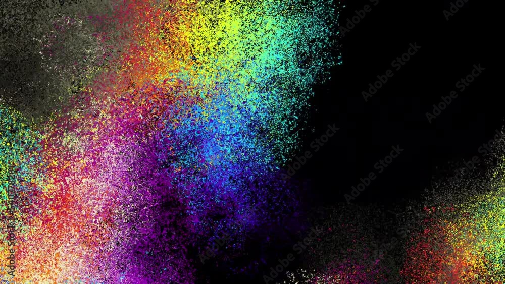 Poster seamless blur abstract background for loop playback. 4k noise abstract animation background.