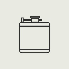 Hip flask icon