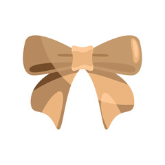 golden bow ribbon decoration