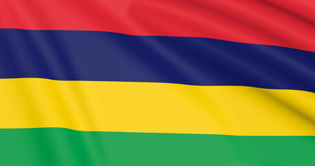 Flag Of Mauritius