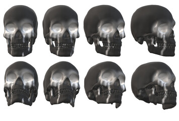 skull human, halloween