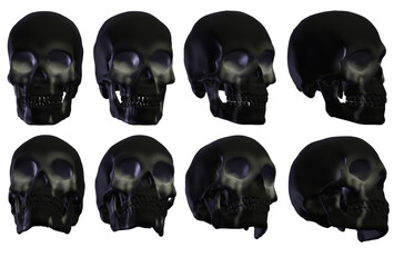 skull human, halloween