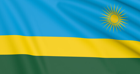 Flag Of Rwanda