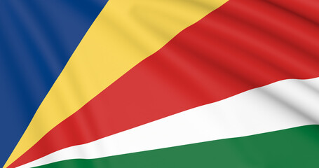 Flag Of  Seychelles