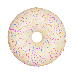 Donut with sprinkles