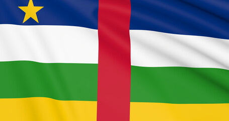 Flag of  Central African Republic