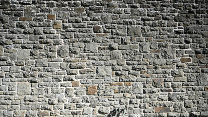 Vintage Old Brick Stone Wall, Background Texture