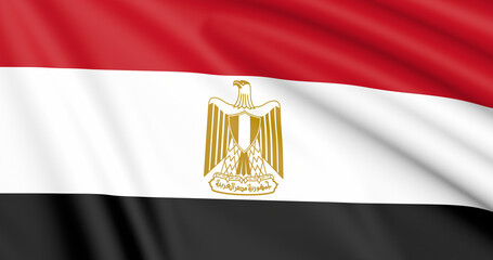 Fototapeta premium Flag of Egypt
