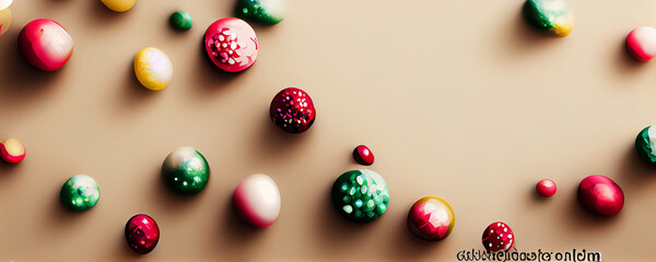 christmas tree decorations background