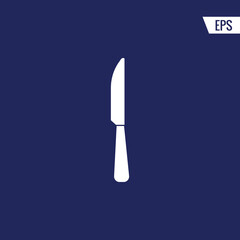 Knife vector icon illustration sign
