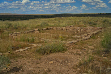 Petrified Forest National Park in Arizona USA