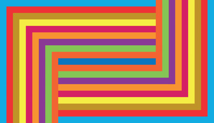 Abstract colorful background with lines and stripes