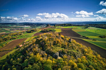 Burgruine im Hegau