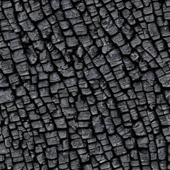 The §asphalt$ is a smooth, unbroken surface with a consistent $texture$. It's black and glossy in...