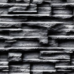 The picture is of seamless bricks texture. The brick wall is made up of many small, red bricks that are all the same size. There are no cracks or gaps in between the bricks, making it look like one co