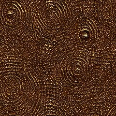 The metal is shining and new, the texture is smooth with no seams.