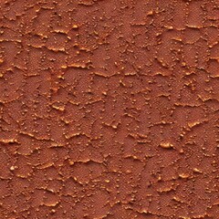 When you look at this picture, all you see is a seamless rust texture. It's smooth and rusty looking, with a few darker spots here and there. The color is definitely brownish-red, with maybe a hint of - obrazy, fototapety, plakaty