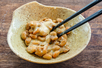 Natto, Japanese fermented soybeans