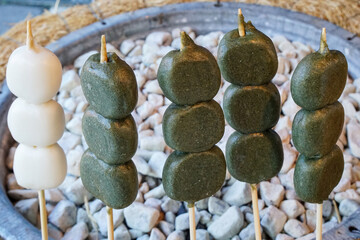 Kusadango Japanese sweets