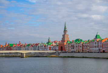 Obraz premium Embankment in Yoshkar-Ola. Mari El Republic. Russia