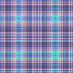 Fototapeta premium Decorative tartan plaid tiles pattern illustration