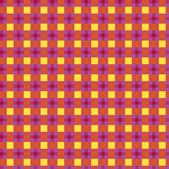 Decorative tartan plaid tiles pattern illustration