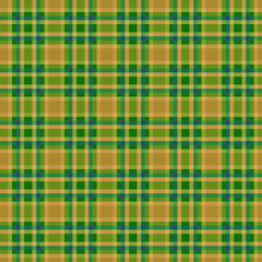 Decorative tartan plaid tiles pattern illustration