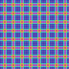 Decorative tartan plaid tiles pattern illustration