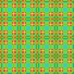 Decorative tartan plaid tiles pattern illustration