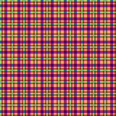 Decorative tartan plaid tiles pattern illustration