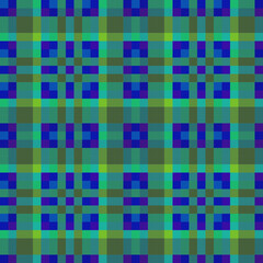 Decorative tartan plaid tiles pattern illustration