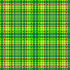 Decorative tartan plaid tiles pattern illustration