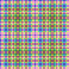 Decorative tartan plaid tiles pattern illustration