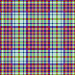 Decorative tartan plaid tiles pattern illustration