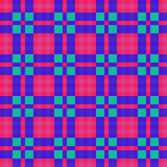 Decorative tartan plaid tiles pattern illustration