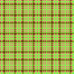 Decorative tartan plaid tiles pattern illustration