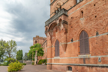 Fototapeta na wymiar Castello di Brolio, Italie