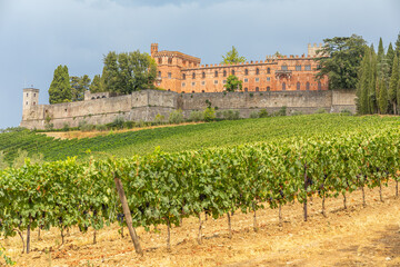 Fototapeta na wymiar Castello di Brolio, Italie
