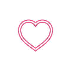 Heat Love Icon Vector Template