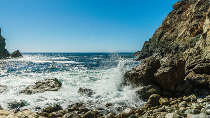 Obraz premium Partington Cove in Julia Pfeiffer State Park, Big Sur, California