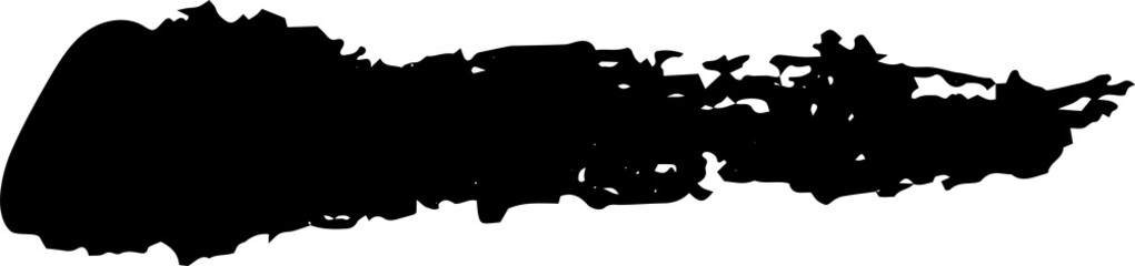 Obraz premium png black abstract ink grunge texture