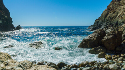 Partington Cove in Julia Pfeiffer State Park, Big Sur, California