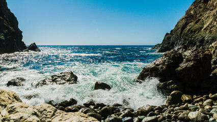 Partington Cove in Julia Pfeiffer State Park, Big Sur, California