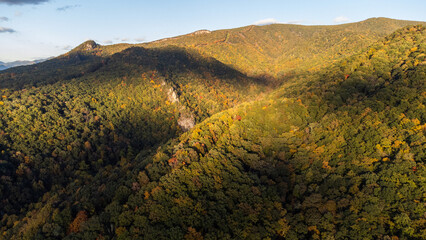 Seneca rock (fall color) - West Virginia