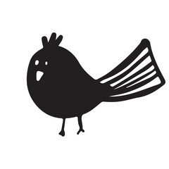 Birds hand drawn illustration for your design