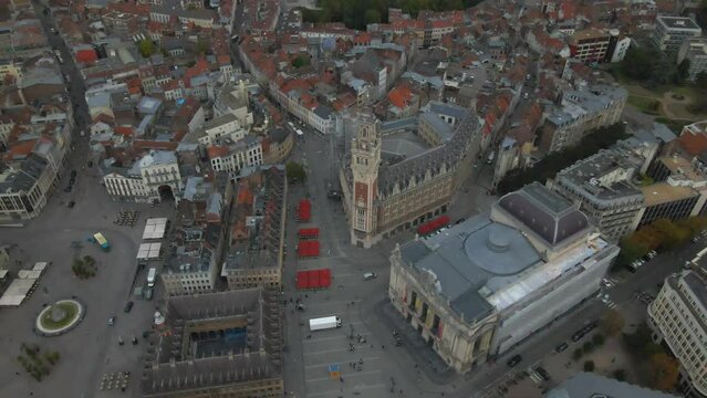 Lille Chamber of Commerce Belfry in France