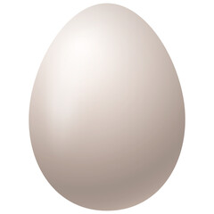 Realistic easter egg illustration